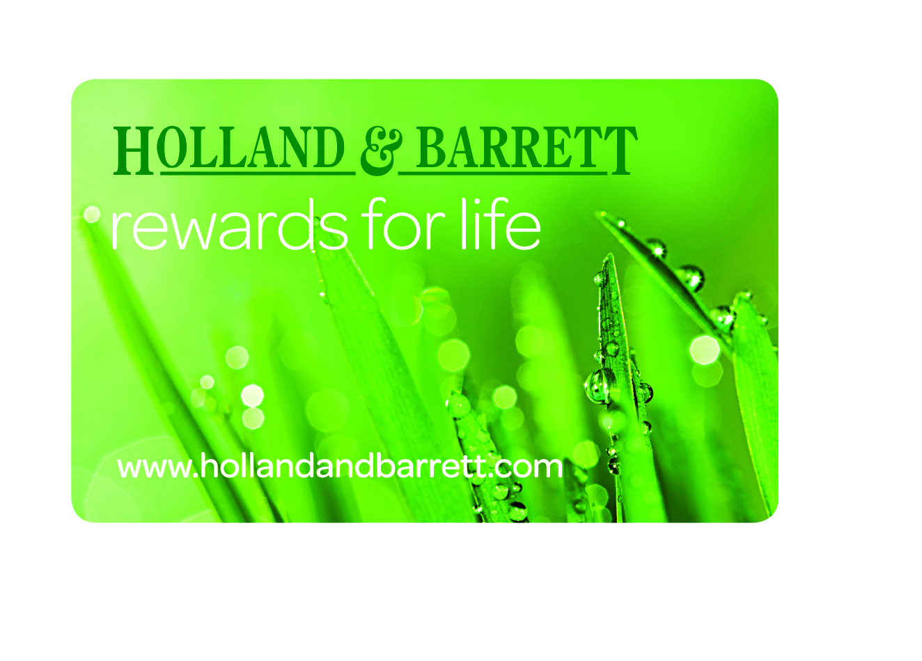 Holland & Barrett loyalty card